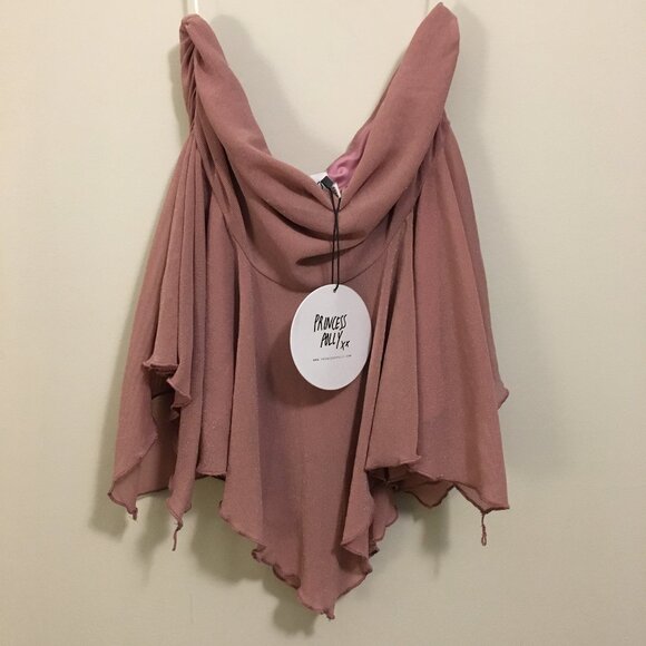 NWT Princess Polly Pink Tinker Fairy Grunge Mini Skirt - Picture 5 of 16